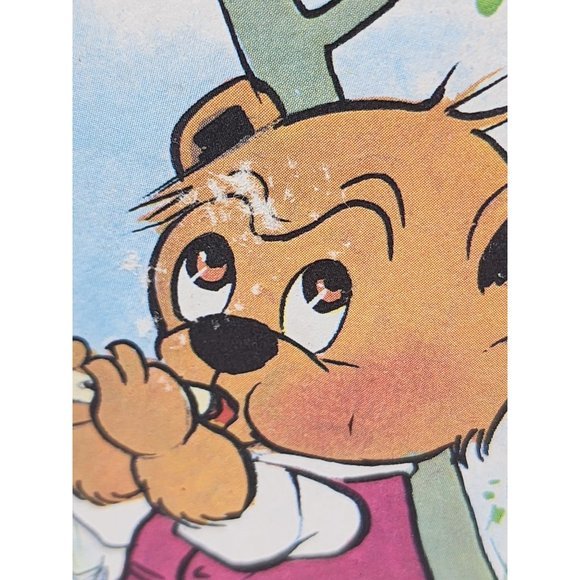 Vintage Little Toy Suitcase/Lunchbox Bear Playing A‎ Flute Signed By Artist - Picture 14 of 15